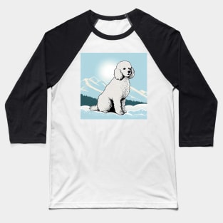 Make a Difference with the Poodle Mountain Design 2 Baseball T-Shirt